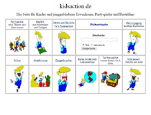 Tablet Screenshot of kidsaction.de