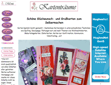 Tablet Screenshot of kartentraeume.kidsaction.de